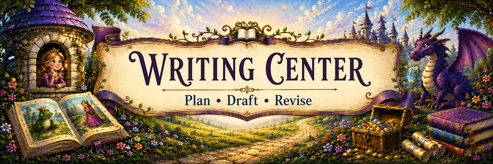 Fairy-Tale ELA Classroom Headers preview image from EdThings