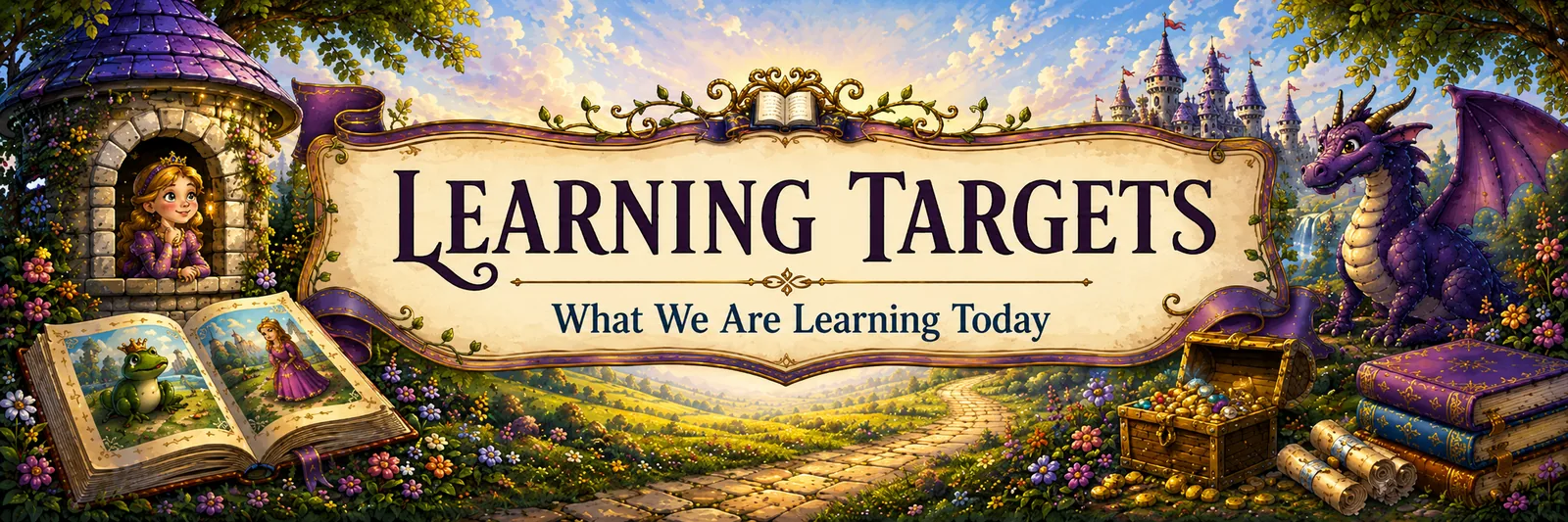 Fairy-Tale ELA Classroom Headers preview image from EdThings
