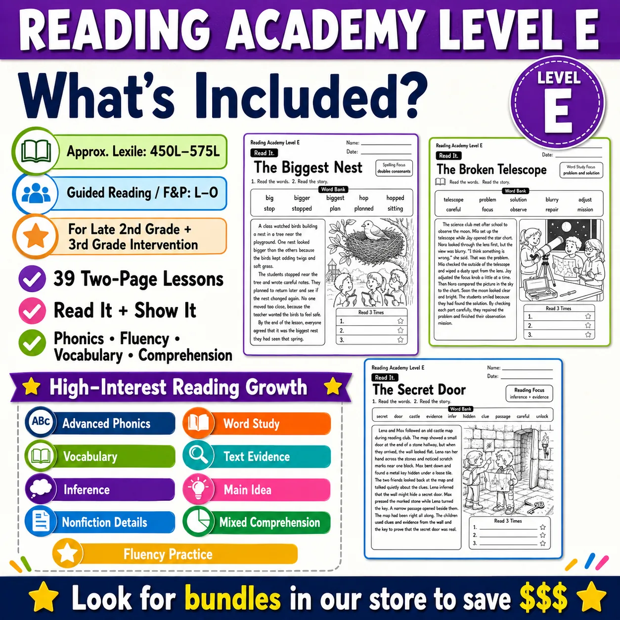 Reading Academy Level A preview image from EdThings