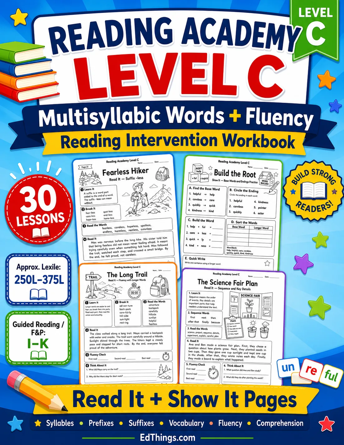Reading Academy Level C cover image from EdThings