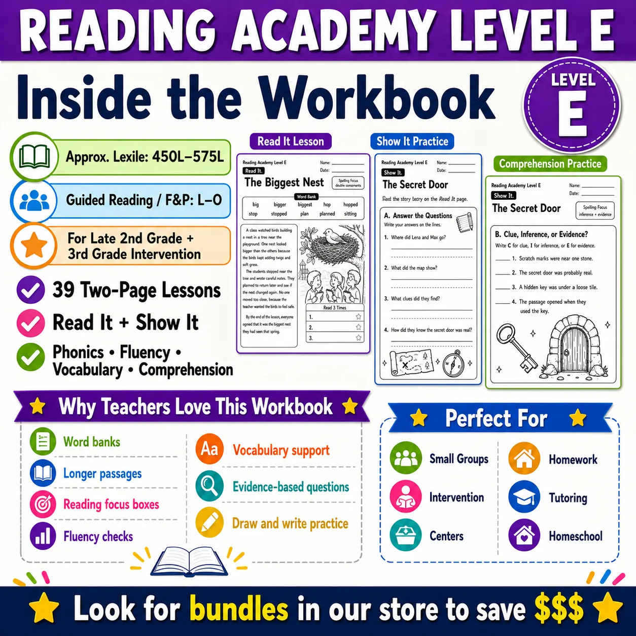 Reading Academy Level E preview image from EdThings