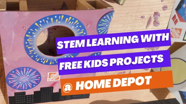 Home Depot Kids Workshops - Project Based Learning